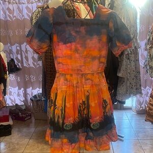 Vibrant Multicolor Kids Casual Dress